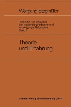 Theorie und Erfahrung (eBook, PDF) - Stegmüller, Wolfgang