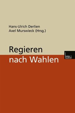 Regieren nach Wahlen (eBook, PDF) Regieren nach Wahlen (eBook, PDF)