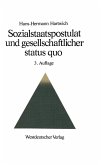 Sozialstaatspostulat und gesellschaftlicher status quo (eBook, PDF)
