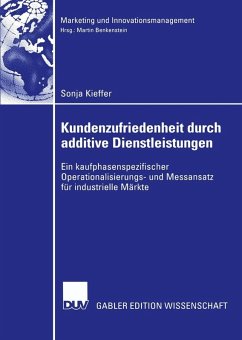 Cover Kundenzufriedenheit durch additive Dienstleistungen (eBook, PDF)