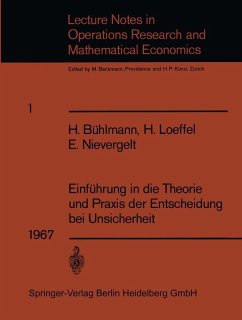 Cover Einführung in die Theorie und Praxis der Entscheidung bei Unsicherheit (eBook, PDF)