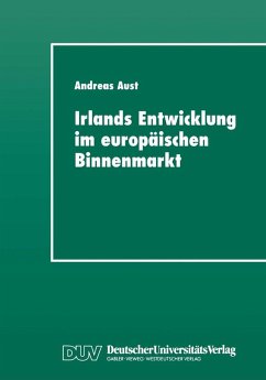 Irlands Entwicklung im europäischen Binnenmarkt (eBook, PDF)