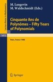 Cinquante Ans de Polynomes - Fifty Years of Polynomials (eBook, PDF)