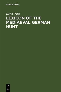 Cover Lexicon of the Mediaeval German Hunt (eBook, PDF)