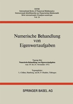 Cover Numerische Behandlung von Eigenwertaufgaben (eBook, PDF)