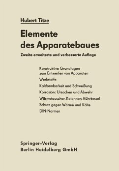 Cover Elemente des Apparatebaues (eBook, PDF)