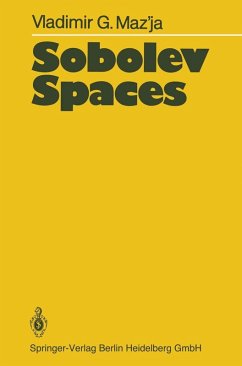 Sobolev Spaces (eBook, PDF) - Maz'ya, Vladimir