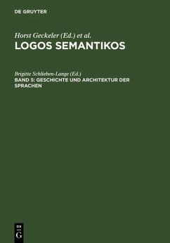 Cover Geschichte und Architektur der Sprachen (eBook, PDF)