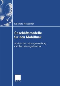 Geschäftsmodelle für den Mobilfunk (eBook, PDF) - Neudorfer, Reinhard