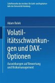 Volatilitätsschwankungen und DAX-Optionen (eBook, PDF)
