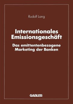 Internationales Emissionsgeschäft (eBook, PDF) - Lang, Rudolf