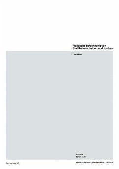 Cover Plastische Berechnung von Stahlbetonscheiben und -balken (eBook, PDF)