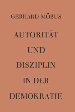 Cover Autorität und Disziplin in der Demokratie (eBook, PDF)