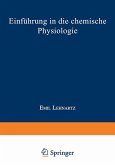 Einführung in die chemische Physiologie (eBook, PDF)