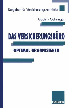 Das Versicherungsbüro optimal organisieren (eBook, PDF) - Gehringer, Joachim