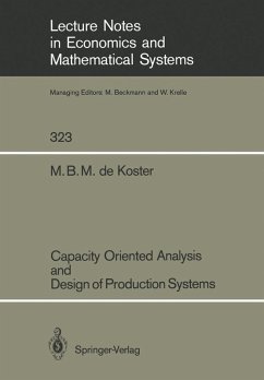 Cover Capacity Oriented Analysis and Design of Production Systems (eBook, PDF)