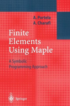 Cover Finite Elements Using Maple (eBook, PDF)