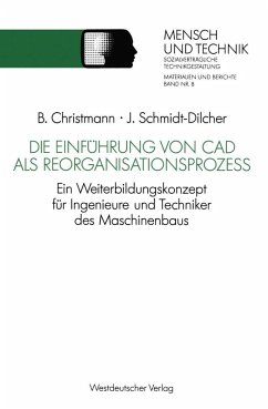 Cover Die Einführung von CAD als Reorganisationsprozeß (eBook, PDF)