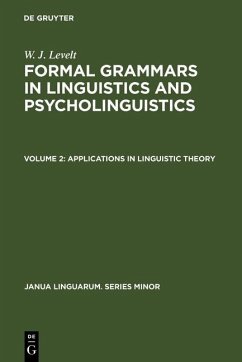 Applications in Linguistic Theory (eBook, PDF) - Levelt, W. J.