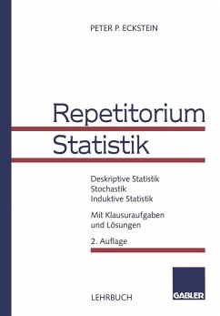 Repetitorium Statistik (eBook, PDF) - Eckstein, Peter P.