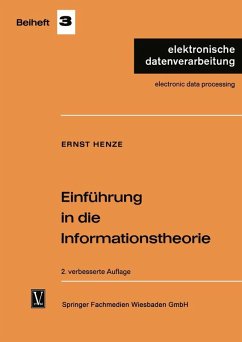 Cover Einführung in die Informationstheorie (eBook, PDF)