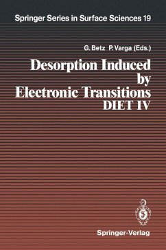 Cover Desorption Induced by Electronic Transitions DIET IV (eBook, PDF)