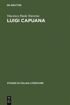 Cover Luigi Capuana (eBook, PDF)