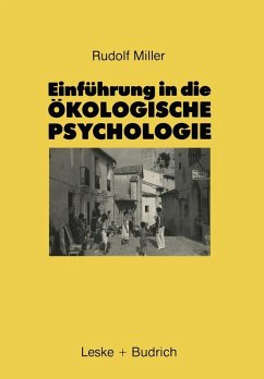Einführung in die Ökologische Psychologie (eBook, PDF) - Miller, Rudolf