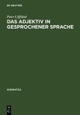 Das Adjektiv in gesprochener Sprache (eBook, PDF)