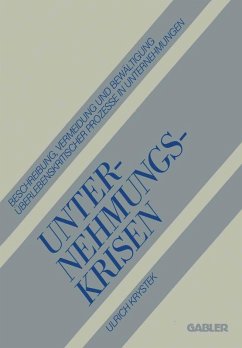 Cover Unternehmungskrisen (eBook, PDF)