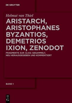 Cover Aristarch, Aristophanes Byzantios, Demetrios Ixion, Zenodot (eBook, PDF)