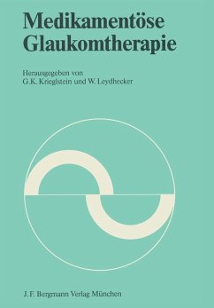 Cover Medikamentöse Glaukomtherapie (eBook, PDF)