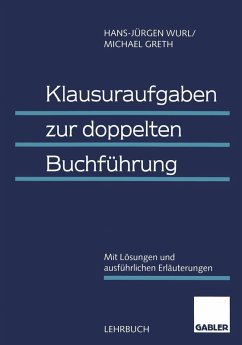 Cover Klausuraufgaben zur doppelten Buchführung (eBook, PDF)