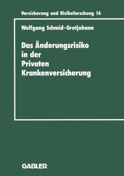Das Änderungsrisiko in der Privaten Krankenversicherung (eBook, PDF) - Schmid-Grotjohann, Wolfgang