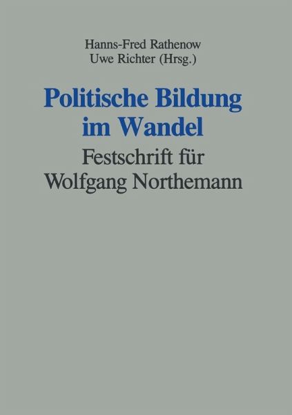 Politische Bildung im Wandel (eBook, PDF) Politische Bildung im Wandel (eBook, PDF)