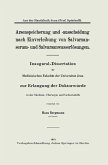 Arsenspeicherung und -ausscheidung nach Einverleibung von Salvarsanserum- und Salvarsanwasserlösungen (eBook, PDF)