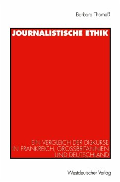 Journalistische Ethik (eBook, PDF) - Thomaß, Barbara