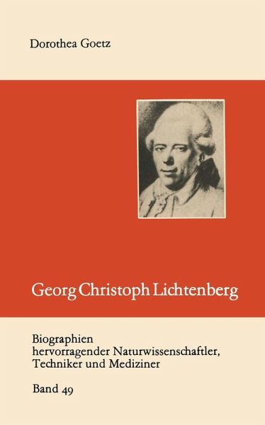 Georg Christoph Lichtenberg (eBook, PDF) Georg Christoph Lichtenberg (eBook, PDF)