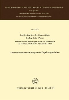 Cover Lebensdaueruntersuchungen an Kegelradgetrieben (eBook, PDF)