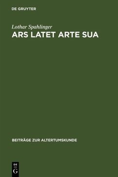 Cover Ars latet arte sua (eBook, PDF)