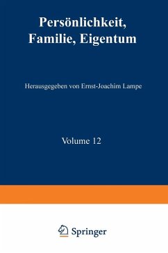 Cover Persönlichkeit, Familie, Eigentum (eBook, PDF)