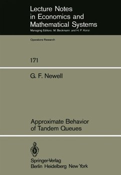Approximate Behavior of Tandem Queues (eBook, PDF) - Newell, G. F.
