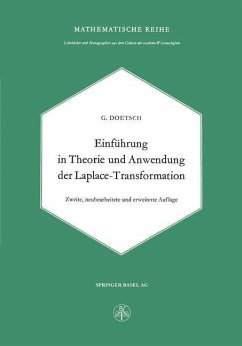 Einführung in Theorie und Anwendung der Laplace-Transformation (eBook, PDF) - Doetsch, Gustav