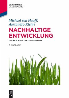 Nachhaltige Entwicklung (eBook, PDF) - Hauff, Michael Von