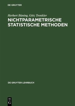 Nichtparametrische statistische Methoden (eBook, PDF) - Büning, Herbert; Trenkler, Götz