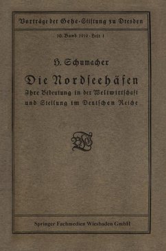 Die Nordseehäfen (eBook, PDF) - Schumacher, Hermann