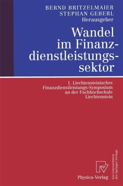 Cover Wandel im Finanzdienstleistungssektor (eBook, PDF)