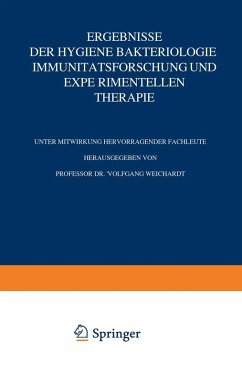 Cover Ergebnisse der Hygiene Bakteriologie Immunitätsforschung und experimentellen Therapie (eBook, PDF)