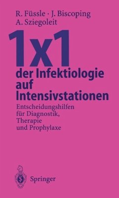 Cover 1×1 der Infektiologie auf Intensivstationen (eBook, PDF)