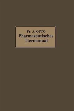 Cover Pharmazeutisches Tier-Manual (eBook, PDF)